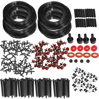 

92m Micro Drip Irrigation System Atomization Micro Sprinkler Cooling Kit Automatic Watering System Kit Plant Greenhouse Garden