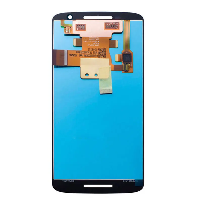ЖК-дисплей для Motorola Moto X Play XT1561 XT1562 XT1563 XT1565 кодирующий преобразователь сенсорного экрана в сборе черно-белый с рамкой 5,5''