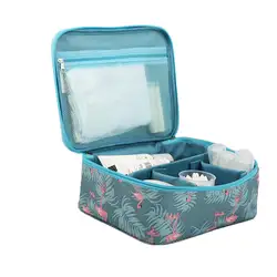 Складная Водонепроницаемая сумка для туалетных принадлежностей, косметичка для путешествий для женщин, маленький компактный чехол для