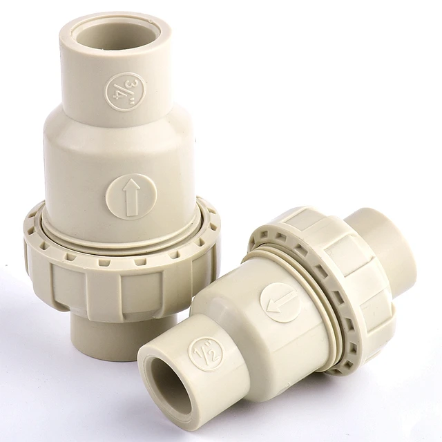 20 ~ 63 Mm Pph Ellenőrző Szelepcsatorna -Cső Leeresztése Egyirányú Nem Visszatérő Fedél Szelep Általános Kerti Öntözés Vízcső Csatlakozó - Image 2