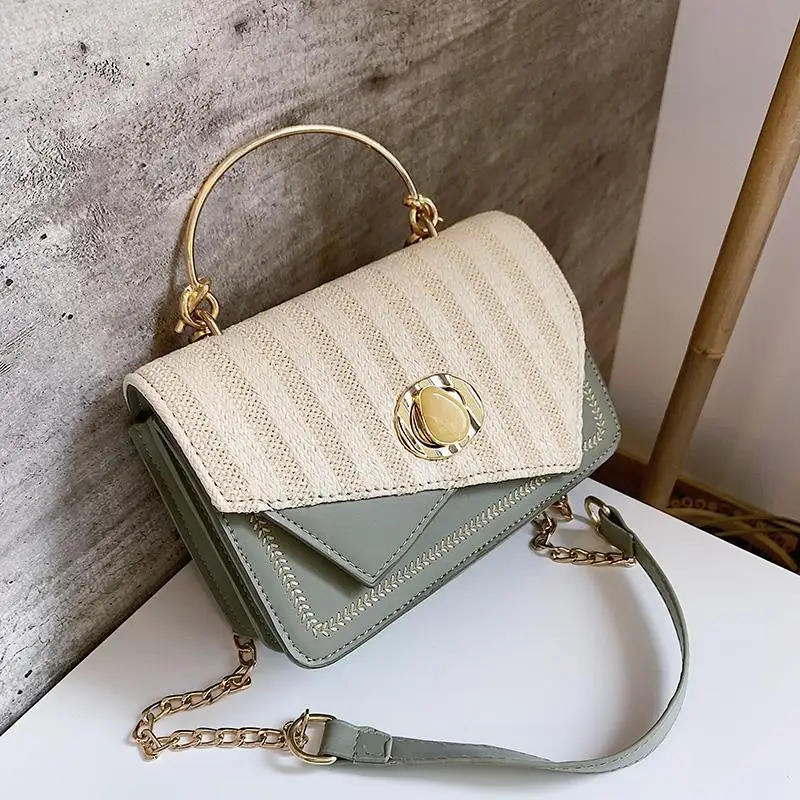 

Women's Shoulder Bag Fashion Small Square Bag Simple Messenger Bag