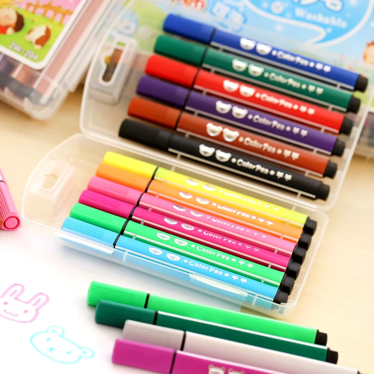 Color pen art marker drawing set colors children watercolor pen safe  non-toxic water washing graffiti health and environmental - Price history &  Review, AliExpress Seller - Ayron originality stationery Store