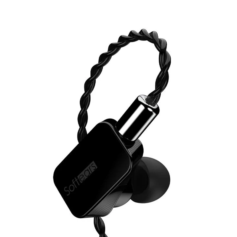 US $1.399.00 SoftEars Turii HIFI Audio Dynamic Driver IEM InEar Earphone Earbuds With 2Pin 078mm Detachable Headset