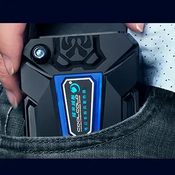 

Pocket Laptop Cooler Notebook Fan Radiator Computer Pc Gaming Mini Air Turbine