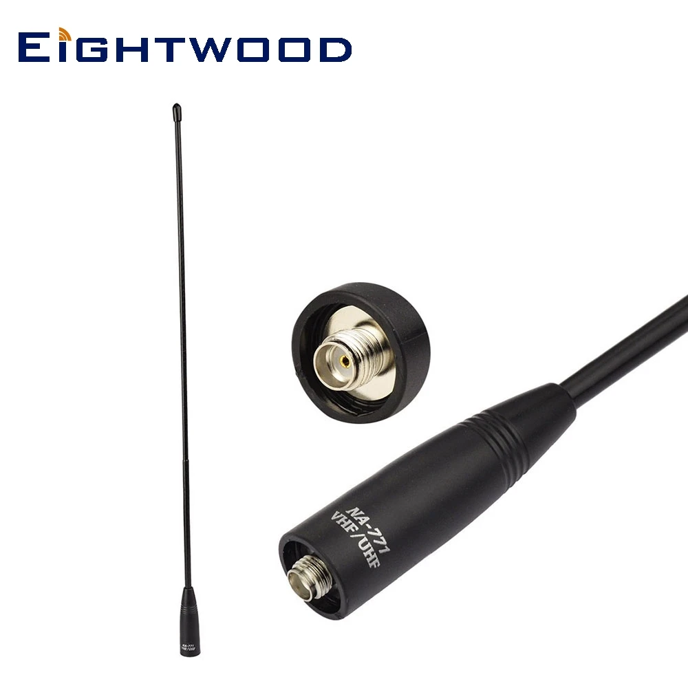 Двухдиапазонная рация VHF/UHF с двухсторонней радиосвязью Любительская антенна SMA