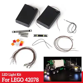 

USB/ Remote /Basic Light String Installing Kit For Lego 42078 Technic Series for Mack Anthem Truck Set Tool