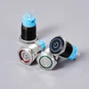16mm Waterproof Metal Push Button Switch With LED light  RED BLUE GREEN YELLOW Self-locking and Momentary illuminated button ► Photo 2/5