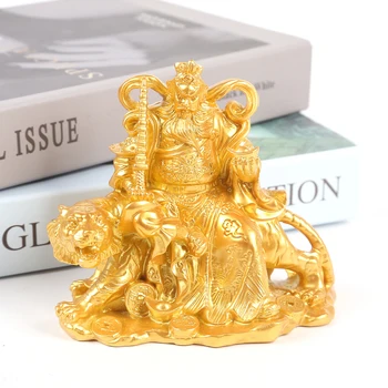 

12cm Bring Lucky Wealth God Chinese Fengshui Decoration Home Ornaments