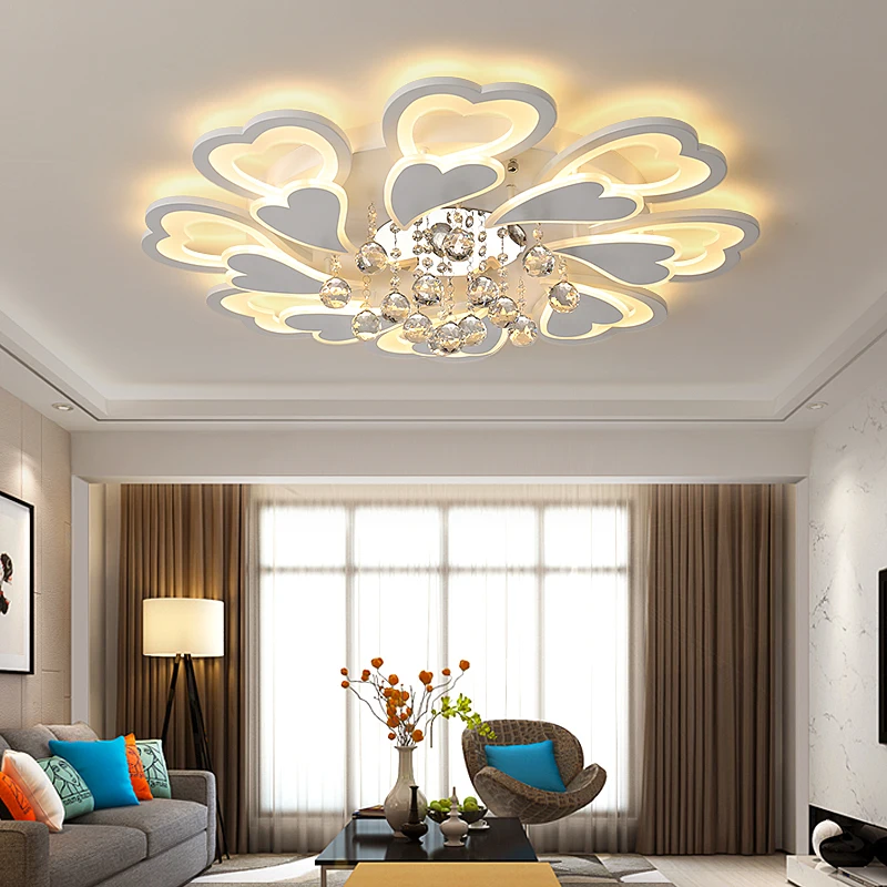 

Creatively Crystal Modern LED Ceiling Lights D62/68/80CM Ceiling Lamp for Living Room Bed room led ceiling light home lighting