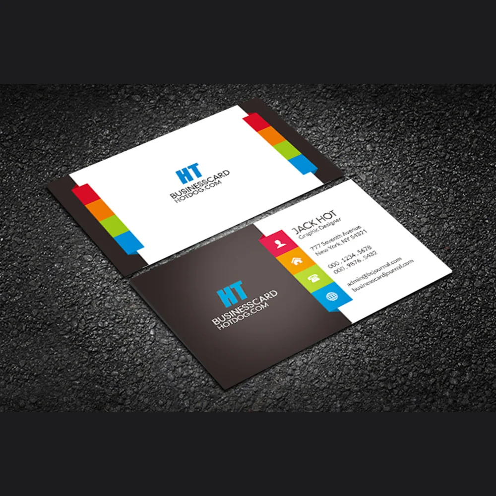 500pcs free delivery, free design, customized 300gms logo printing business card, double-sided and full color printing, round 100pcs business card production printing high end business card customized color double sided card printing business card design