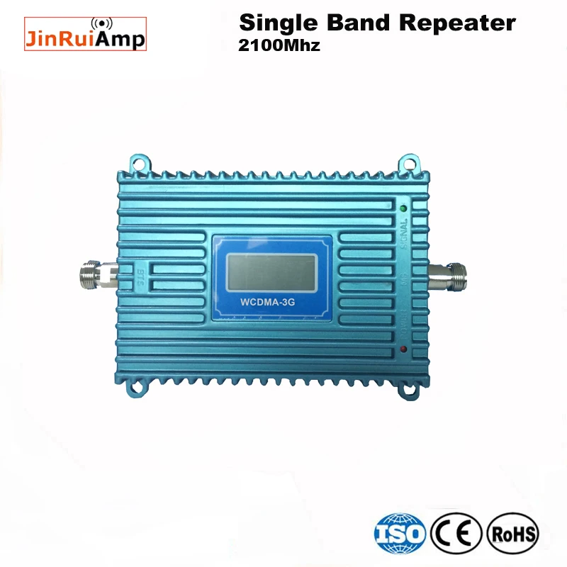 Усиление 70dB(LTE Band 1) 2100 UMTS Мобильный усилитель сигнала 3g(HSPA) WCDMA 2100MHz 3g UMTS Усилитель сотовой связи