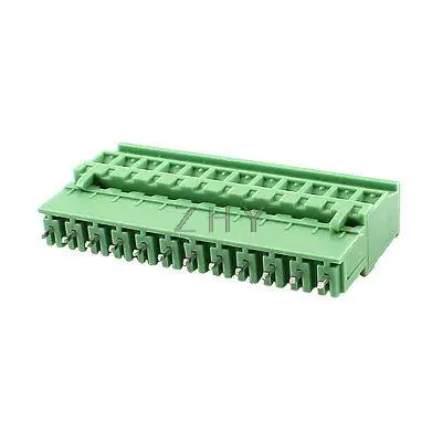 

Pair Single Row 12 Positions 5.08mm Straight Pluggable Terminal Block