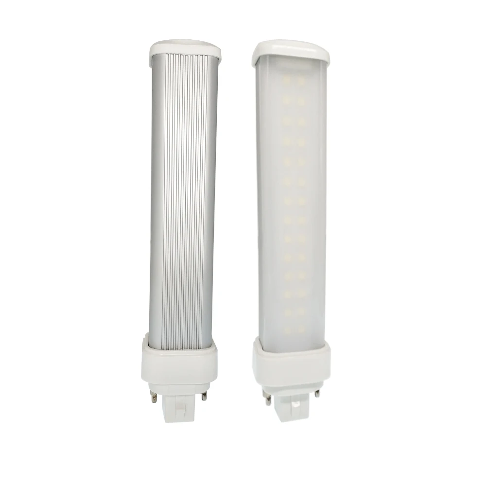 4pin G24Q 9 Вт светодиодный горизонтальный PL светильник G24q 1 3 PLC 18W PLC26W CFL замена CE по