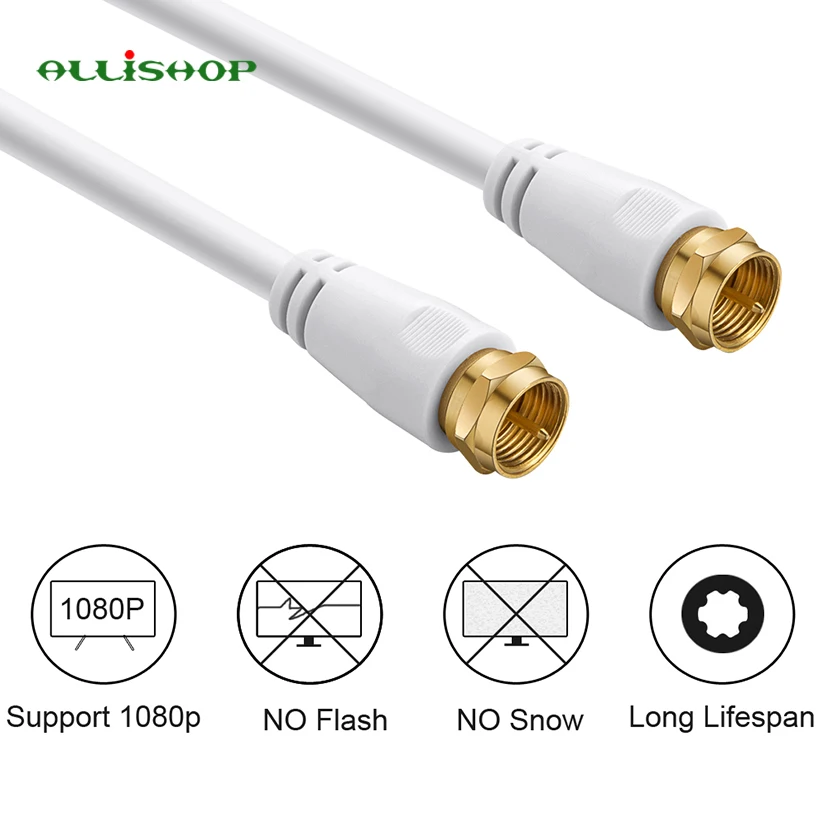 coaxial rg6 tv antena via satelite 1 10m 02