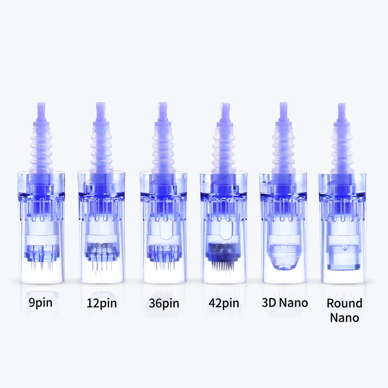 Штыковые иглы картриджи для Dr pen A6 Nano/9 pin/12 pin/36 pin/42 pin Micro Сменные Derma Ручка