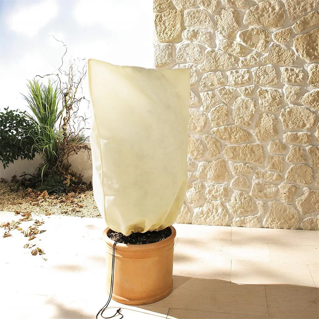 

Plant Warm Cover Tree Shrub Plant Against Cold Wind Rain Protecting Bag Frost Protection Yard Garden Winter Protection 2.17