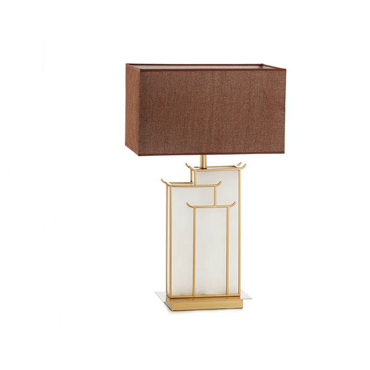

Modern marble Table Lamp For Living Room Contemporary Desk Lamp Bedside Lamp lampara de mesa Metal Plating Table Lamp