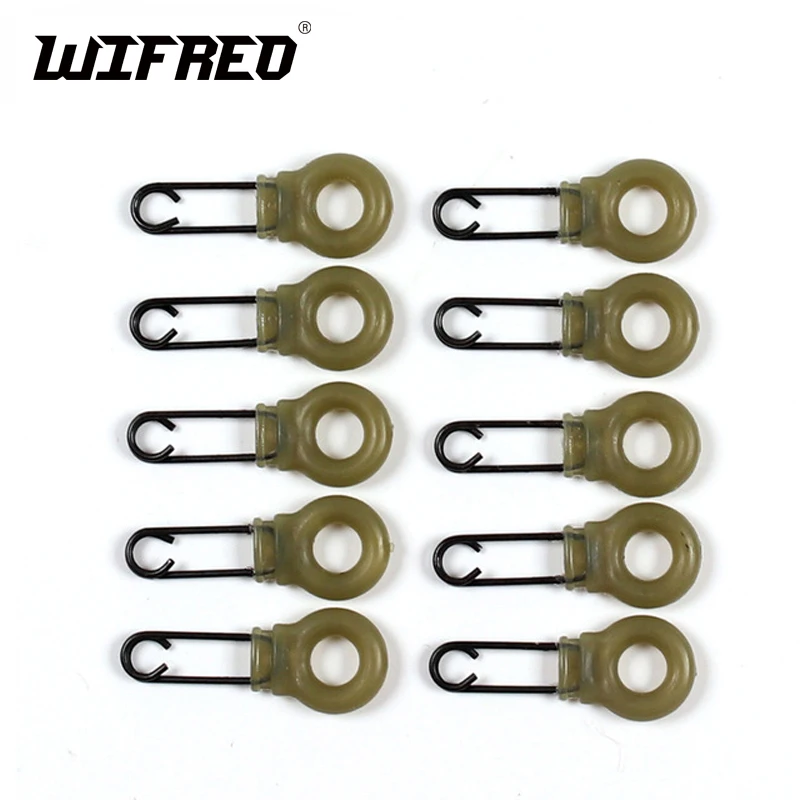 Wifreo 10pcs Plastic Ring Express Clip Quick Clips Carp Fishing Quick