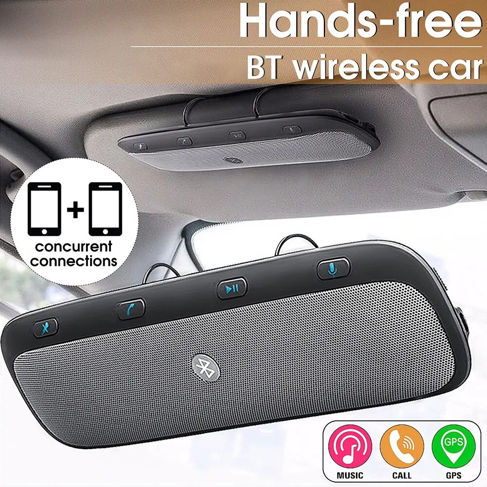 Многофункциональный BT3.0 беспроводной автомобильный Hands-free многоточечный громкоговоритель комплект динамиков