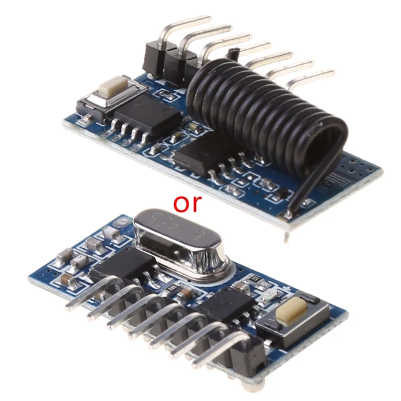 433mhz Wireless RF Receiver 1527 Learning Code Decoder Module for ...
