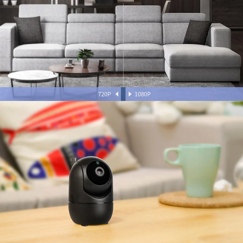 Rovtop HD 1080P облачная Беспроводная ip-камера, интеллектуальная автоматическая камера слежения за человеком, Домашняя безопасность, видеонаблюдение, CCTV сетевая камера с wifi