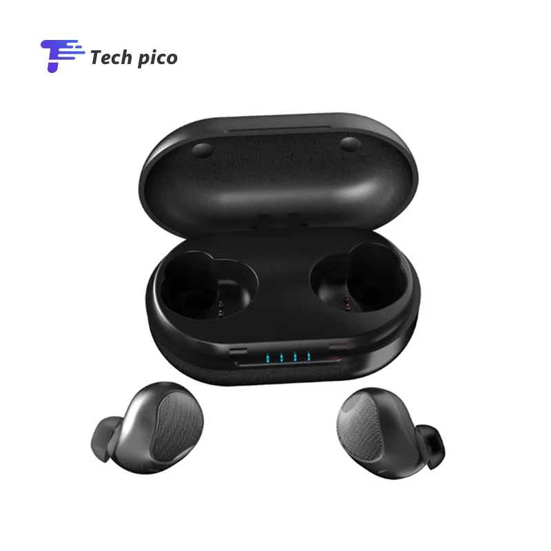 Двойные динамические драйверы Bluetooth V5.0 наушники-вкладыши бас стерео двусторонний звонок вкладыши беспроводные наушники