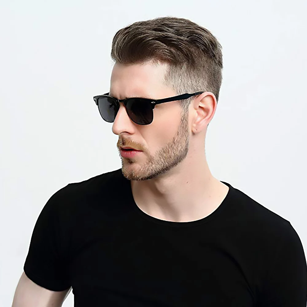 

Men Vintage Pilot Polarized Sunglasses Luxury Brand Designer Sun glasses Anti-Reflective Driving Eyewear For Men/Women