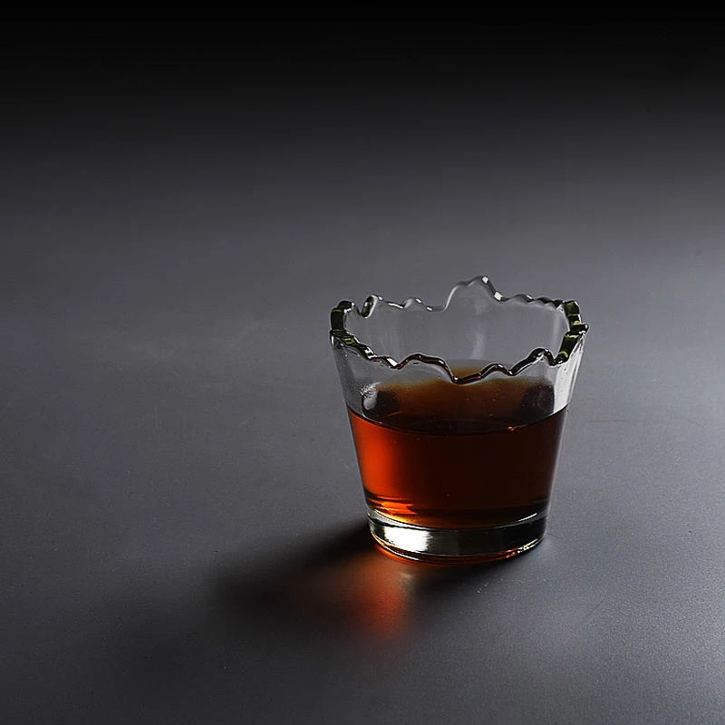 Creative Design Landscape Cup Ceylon Black Tea Cup Coffee Cup Household British Black Teacup Transparent Glass Wine Glass Gifts