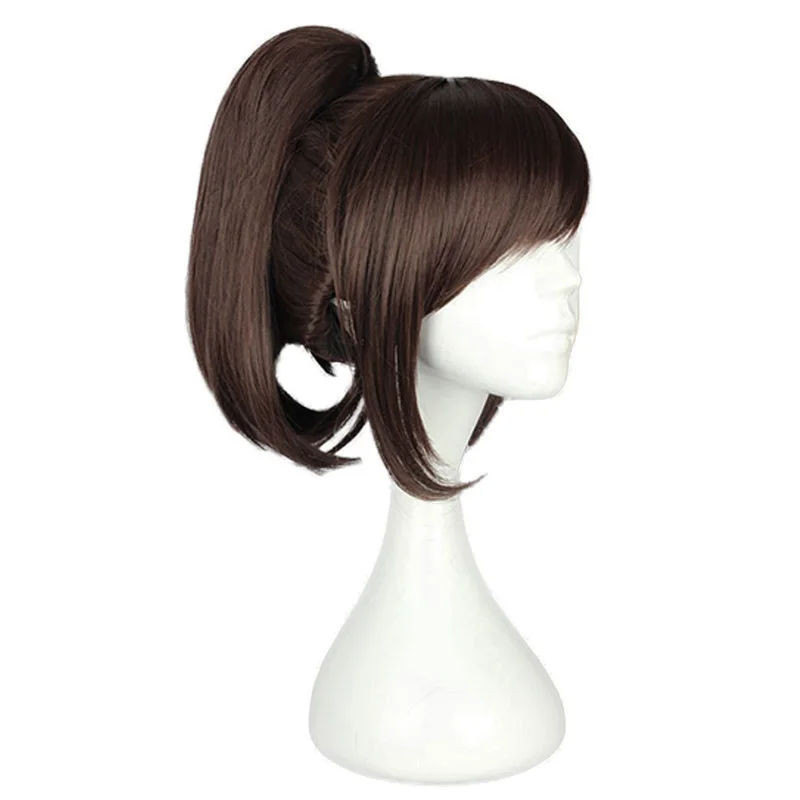 

Женский костюм для косплея из аниме «атака на Титанов», жаропрочная блузка Саша, короткий парик для конского хвоста