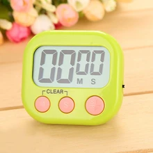 1x Magnetic Kitchen Timer Countdown LCD Digital Stopwatch Mini Practical Cooking Timer Alarm Clock White Blue Pink 1x Magnetic Kitchen Timer Countdown LCD Digital Stopwatch Mini Practical Cooking Timer Alarm Clock White Blue Pink