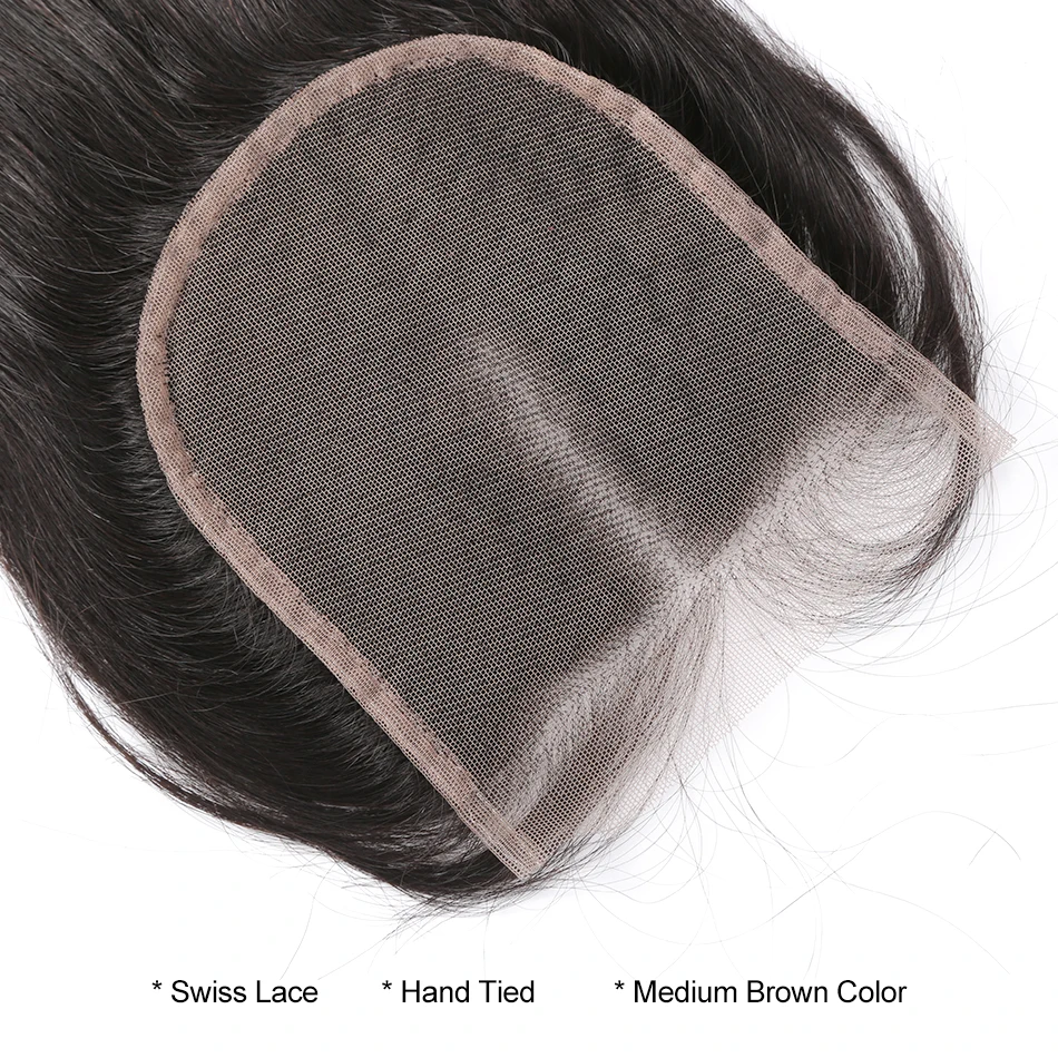 Кудрявые макс. волнистые бразильские кружевные 4x4 Remy человеческие волосы на