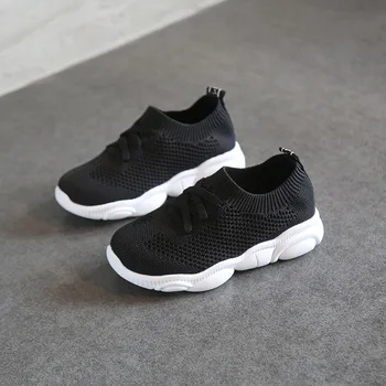 

2019 Fashion Mesh Casual Children Sneakers For Boy Girl Toddler Baby Breathable Sport Shoes