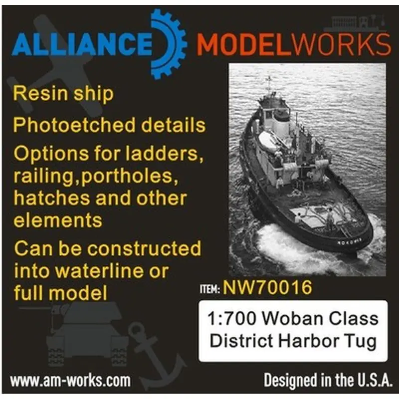 AM-WORKS NW70016 1/700 Woban класс район гарнитура-комплект деталей обновления | Игрушки и