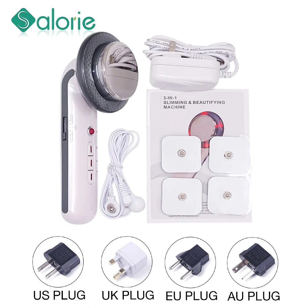 Fat-Burner-Machine Massager Galvanic Ultrasound Cavitation Body-Shape Lipo Facial-Lifting