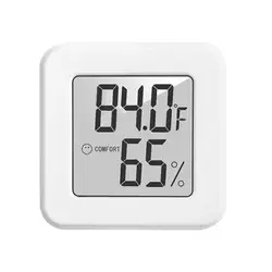 Mini thermomètre numérique LCD, hygromètre, réfrigérateur, congélateur, testeur, température, humidité, détecteur, thermographe, voiture, animal domestique 