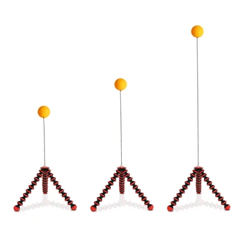 

Table Tennis Trainer Machine With High Elastic Carbon Flexible Shaft Movable Rubber Base Dedicated Ping Pong Balls Random Color