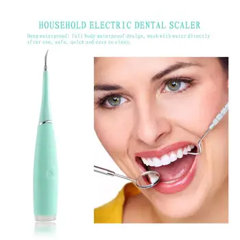 

Portable Electric Tooth Scaler Ultrasonic Tartar And Calculus Remover Tooth Care Essential Hygiene whiten Tool