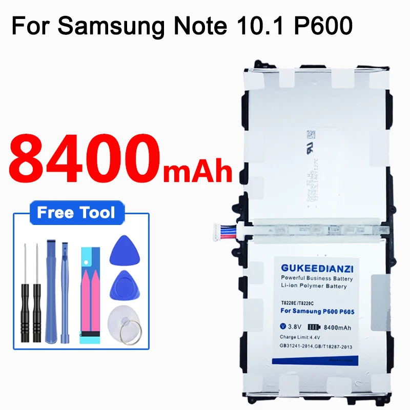 GUKEEDIANZI 8400 мАч T4800E T4800C планшеты PC батарея для samsung Galaxy Tab Pro SM T320 T321 T325 сменная батарея