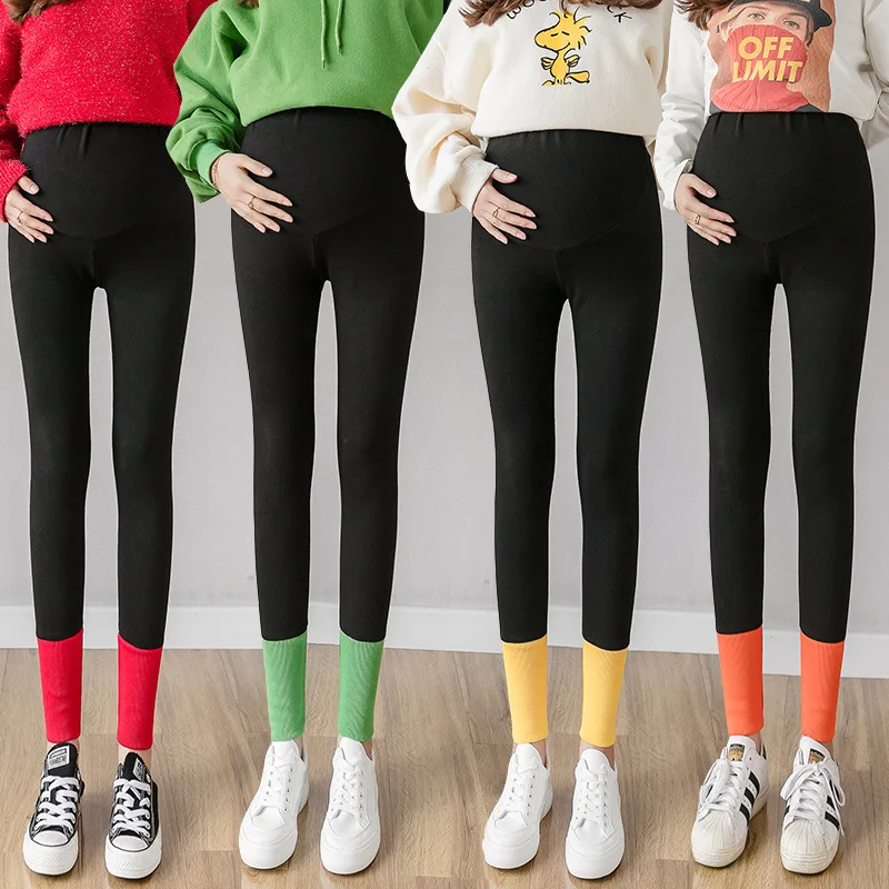 

Spring And Autumn Mixed Colors Maternity Pants 2020 Outer Wear Pants for Pregnant Women's Comfortable Fabric
