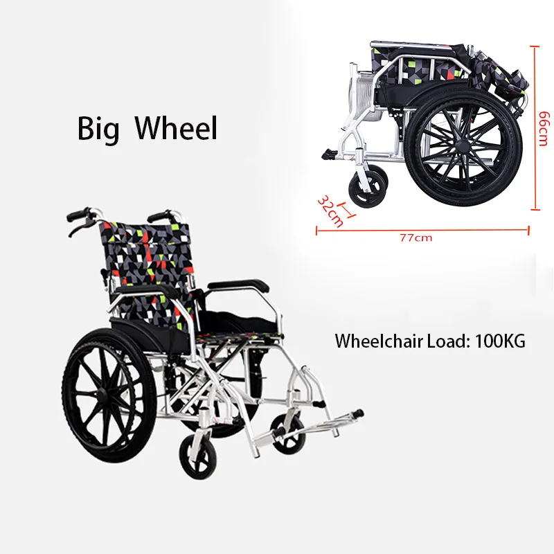 Инвалидные коляски для пожилых людей портативная инвалидная коляска ulti-function складной светильник для отдыха поручень маленький дорожный алюминиевый сплав для инвалидов