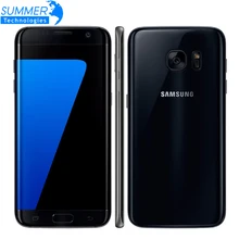 Odblokowany Samsung Galaxy S7 krawędzi Android telefon komórkowy 4G LTE 5 5 12MP 4GB RAM 32GB 64GB ROM NFC GPS telefon komórkowy tanie i dobre opinie Nie odpinany Odnowiony Rozpoznawania linii papilarnych Do 48 godzin Inne 3600mAh Adaptacyjne szybkie ładowanie Smartfony