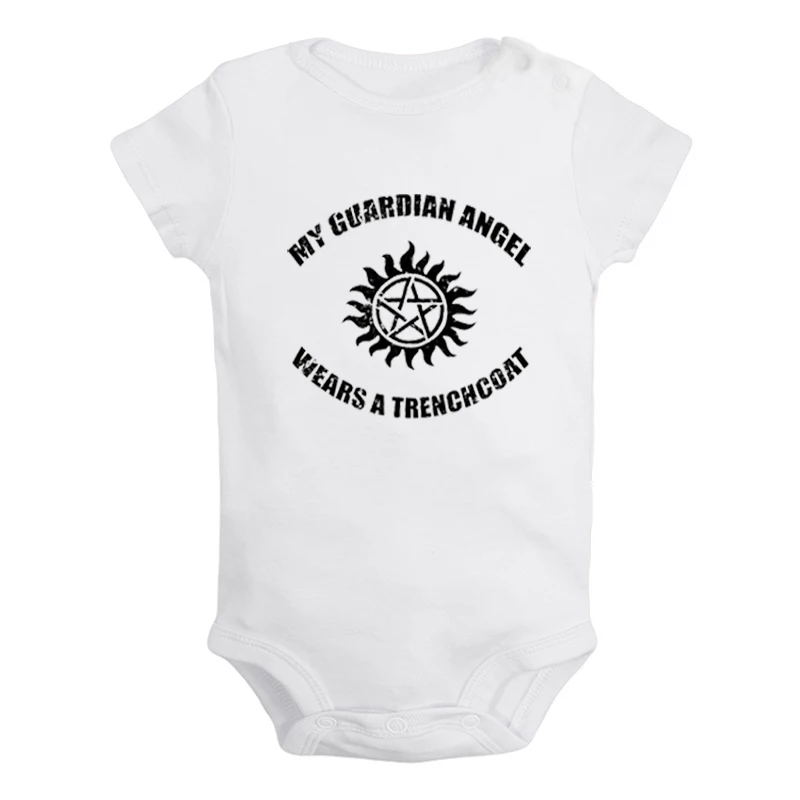 JcBaby768WD Винтажный комплект одежды для новорожденных мальчиков и девочек с принтом «Тотем» и «Ангел-хранитель» - Цвет: JcBaby768WD