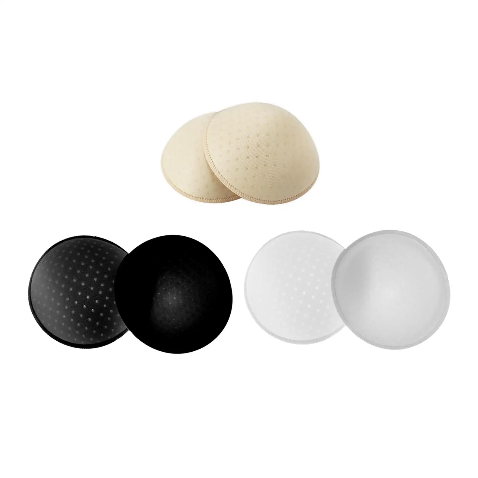 ETOPARS 3 Pairs Bra Pads Inserts Replacement Removable Bra Push Up Pads for Sports Bras Swimsuits Bikini Tops Bathing Suits 