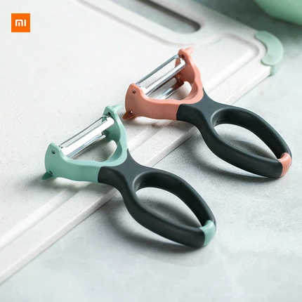 

New Xiaomi Mijia Youpin Double-sided planing peeler 2 colors optional Double sawtooth two-way application