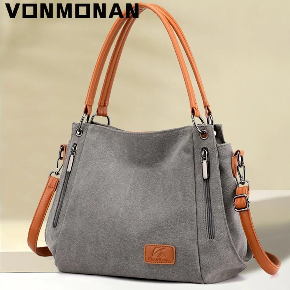 Bags Women 2021 New Luxury Handbags Canvas Designer Purse Handbag