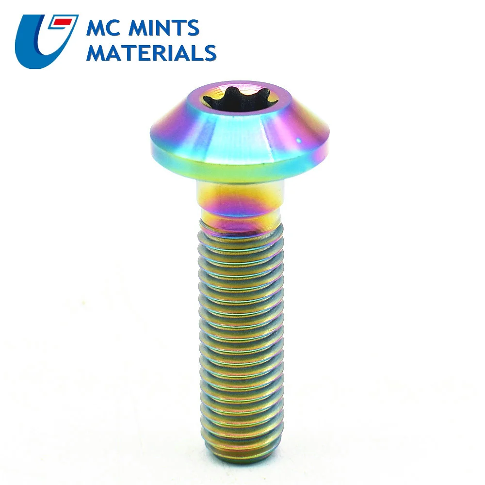 Titanium bolts M8 x30mm Multiple color  (10)