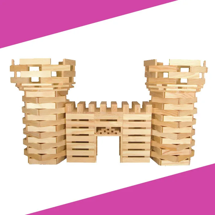 

Citibl0cs300 Plate Stack Tower Building Blocks Wood Color Solid Wood Educational Creative Wooden Assembling Wooden Toy 3.7