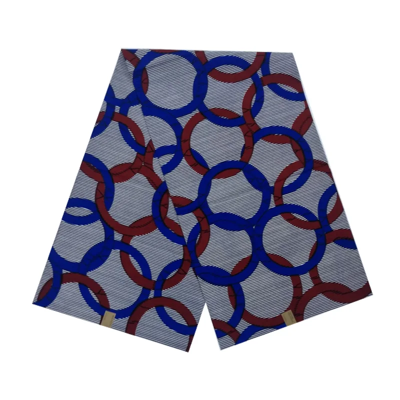 

2019 High quality batik wax african prints in fabric dutch cotton 100% 6yards cottonV-L 741