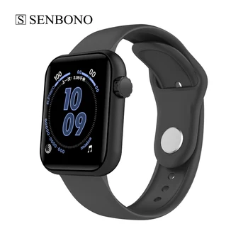 

SENBONO C05 full touch screen heart rate blood pressure blood oxygen temperature measurement smart watch ladies sports tracker