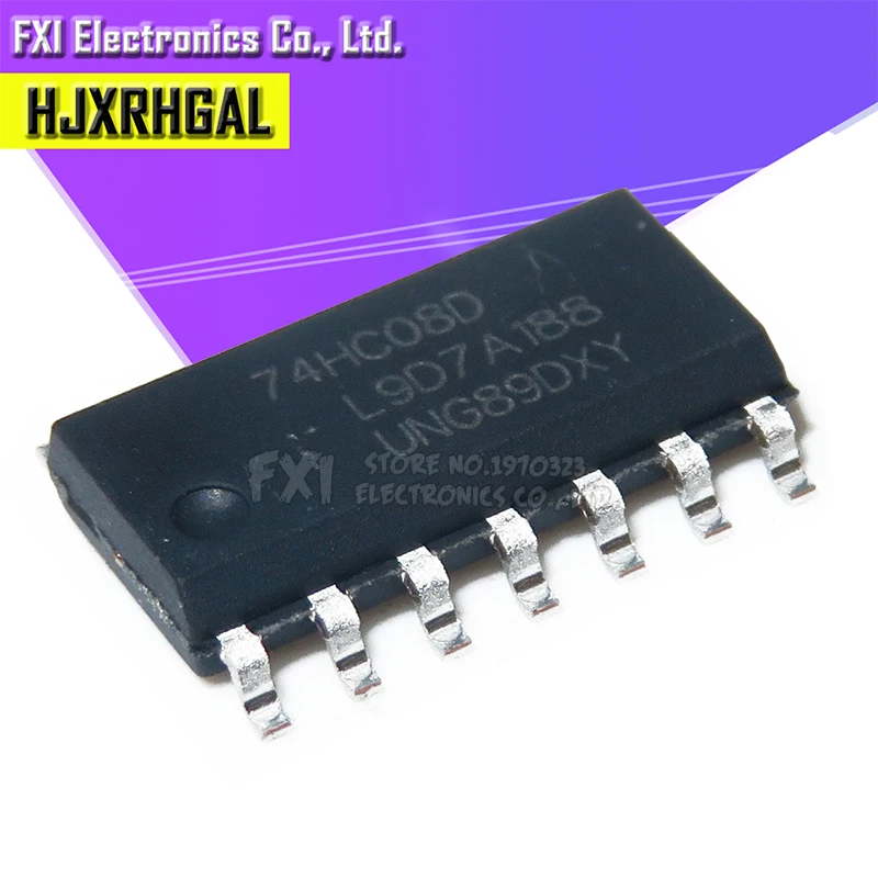 10 шт. 74HC08D 74HC08 SOP14 SOP SN74HC08DR SN74HC08 SMD
